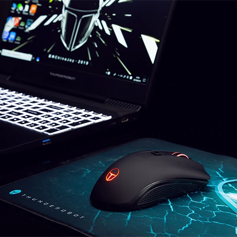 

ThundeRobot ML201 Wireless Professional Mouse Gamer 2400DPI 5 Buttons 2.4G for Gaming 2.4GHz Computer Laptop PC Tablet Mouse