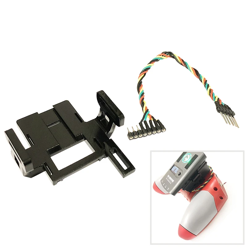 JR/TBS/ XJT/ R9M перекрестный пожарный модуль адаптер с кабелем для FrSky X LITE|Детали и