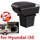 Кожаный центральный подлокотник для автомобиля, подлокотники для Hyundai Elantra Touring i30 i30cw, подлокотник, детали салона автомобиля 2009 2010