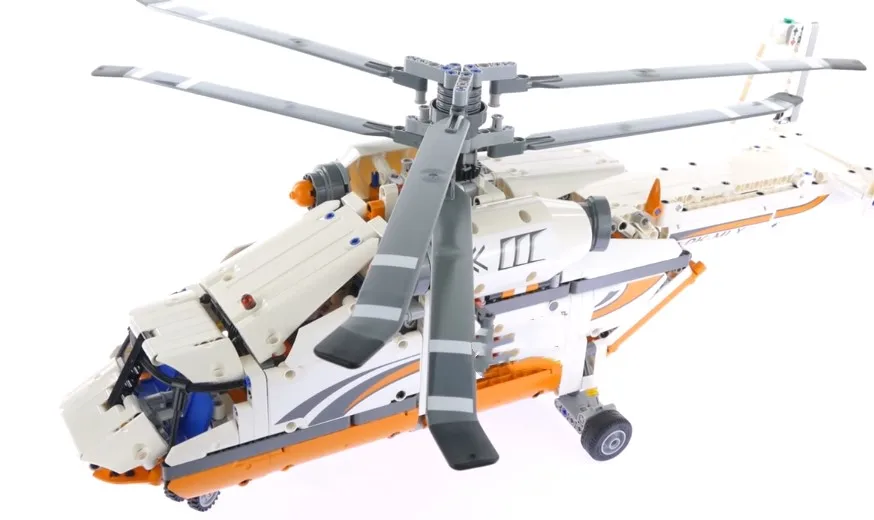 

40026 Technology Heavy Lift Helicopter Set Building Blocks Bricks Educational Toys Birthday Gift For Boy Toys