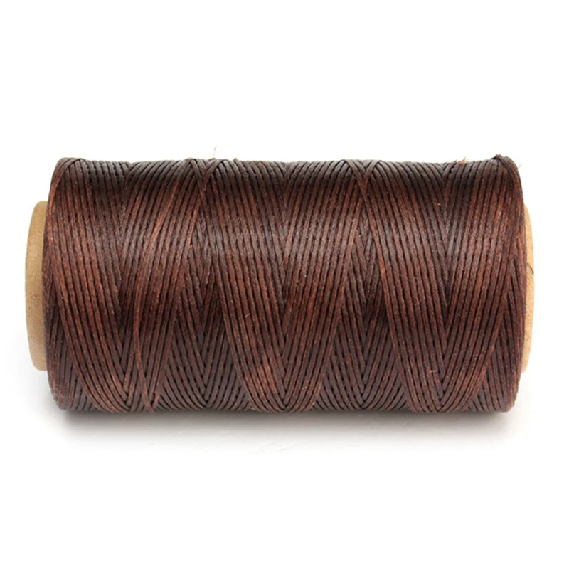 High Quality Durable 240 Meters 1mm 150D Leather Waxed Thread Cord for DIY Handicraft Tool Hand Stitching | Дом и сад