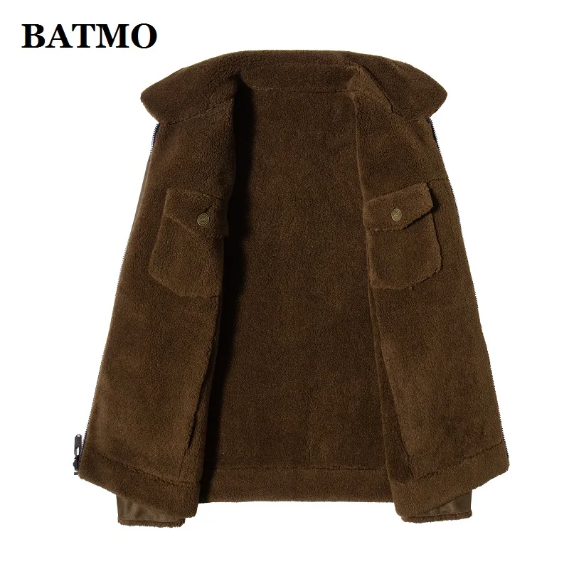 Мужские шерстяные куртки BATMO мужские повседневные зимние и осенние пальто