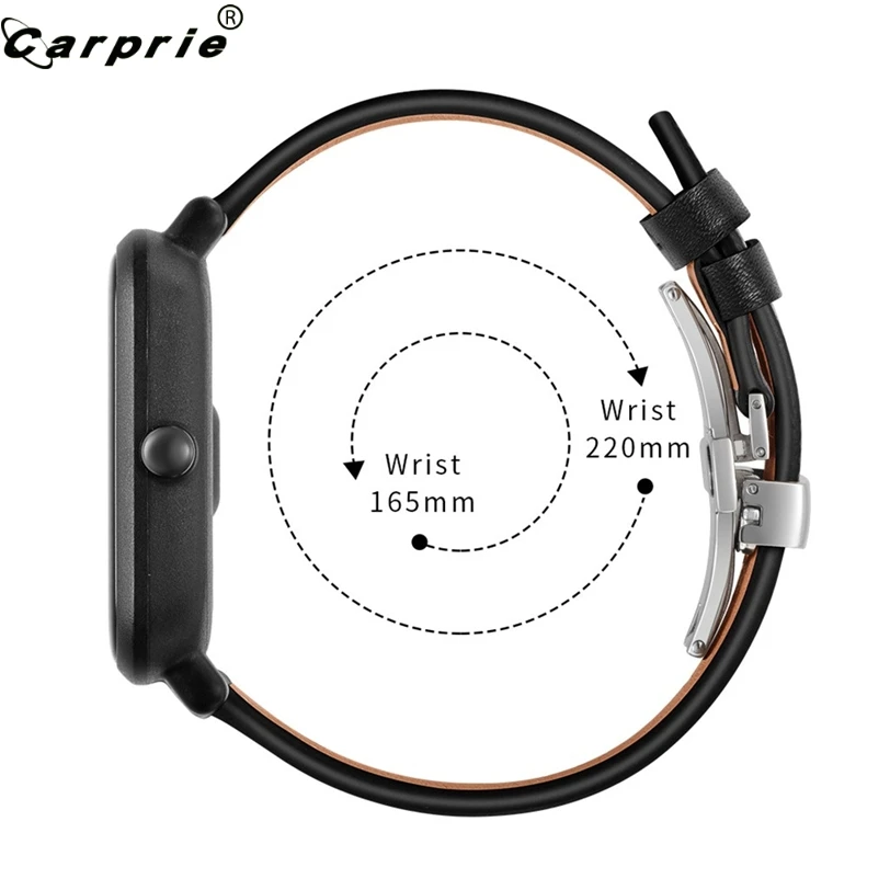 Быстросъемный мягкий кожаный ремешок CARPRIE для Huami Amazfit Bip 907|Смарт-аксессуары| |