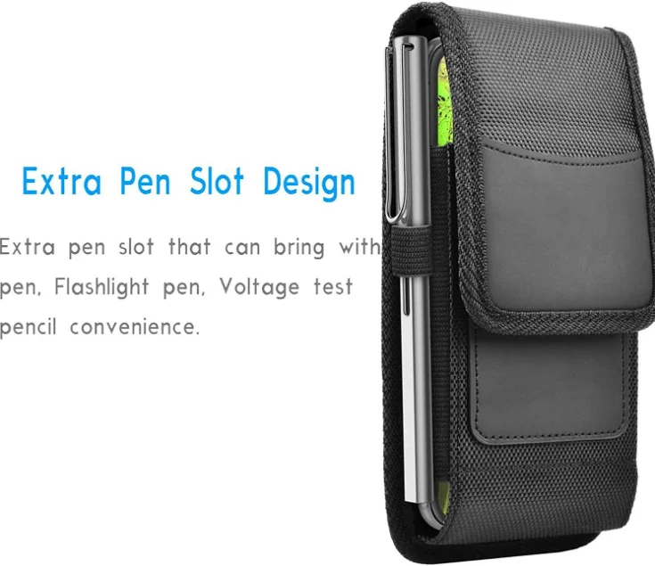 phone pouch for xiaomi poco x4 nfc 10tpro case belt clip holster oxford cloth card pouch for redmi note 9s pouch cover belt clip free global shipping