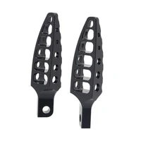 2pcs high quality motorcycle foot rests lightweight 45 degree oblique banana shaped foot pegs pedals for 65sx 2009 2020