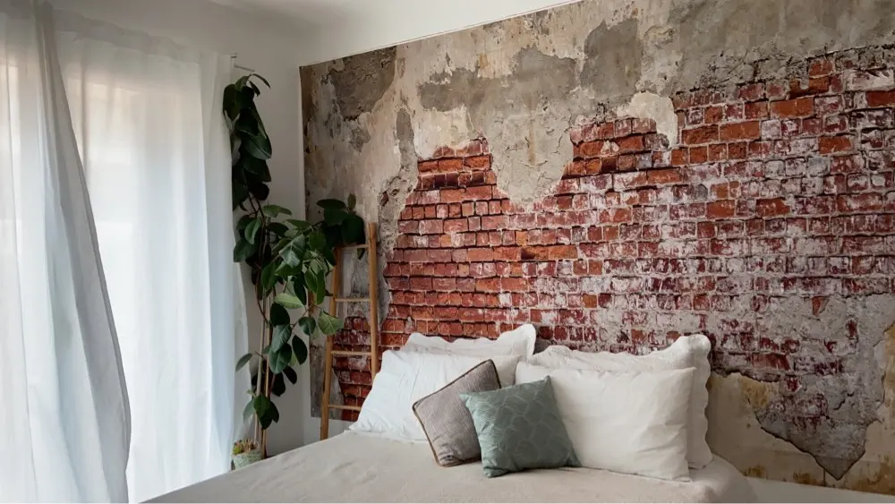 Laeacco Old Cement Brick Wall Backdrops Solid Color Grunge Portrait Photography Backgrounds Baby Newborn Photophone Photo Studio |