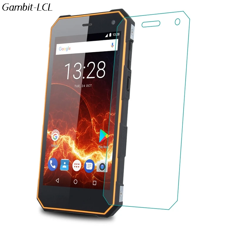 2 шт. закаленное стекло для MyPhone Hammer Energy защита экрана 9H на пленке защитный чехол