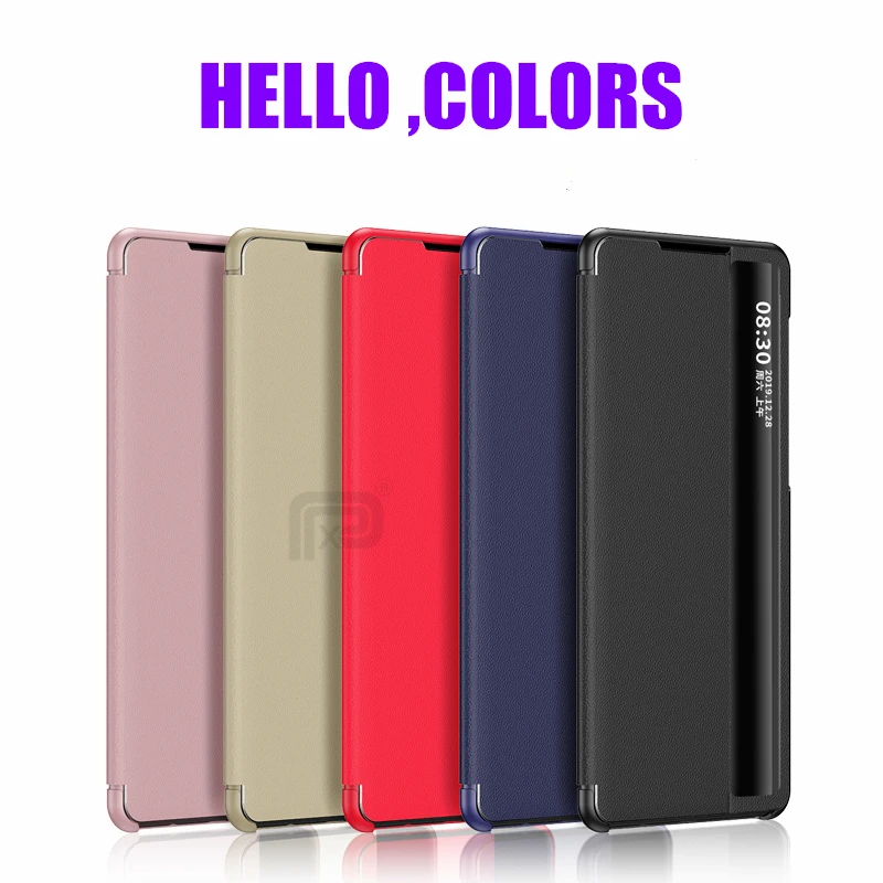 Кожаный чехол-книжка с окошком для Xiaomi Mi 9T Pro Redmi Note 8T 8 7 6 5 8A 7A A3 Lite роскошный чехол |