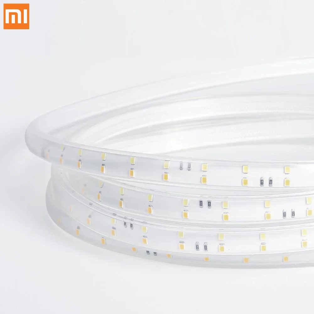 Горячие Xiaomi Yeelight умный светодиодный свет полосы приложение Bluetooth дистанционное управление Голосовое управление Интеллектуальная связь белый и теплый версия