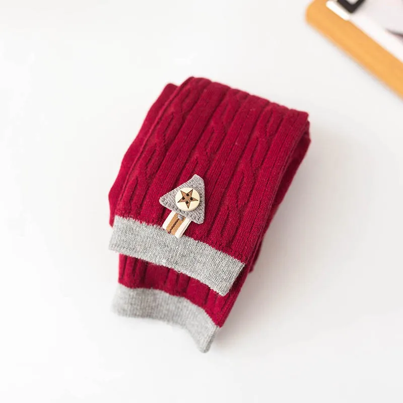 Детские леггинсы хлопковые Теплые Мягкие штаны для маленьких девочек