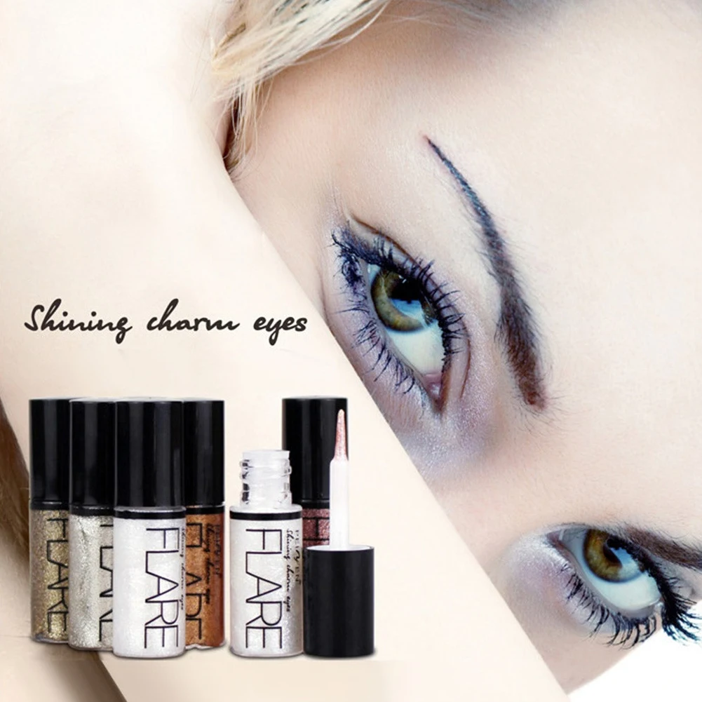 10Pcs Eyeliner Professional Makeup Silver Rose Gold Color Liquid Glitter Bling Shiny Eye Liner For Women Pigment |