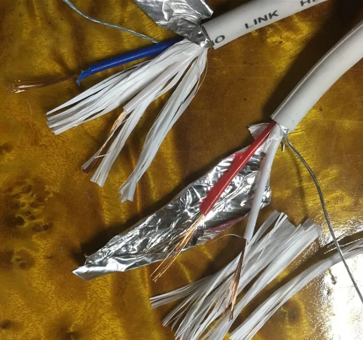 Настольный аудиосигнальный кабель RCA 5N из бескислородной меди с высокой