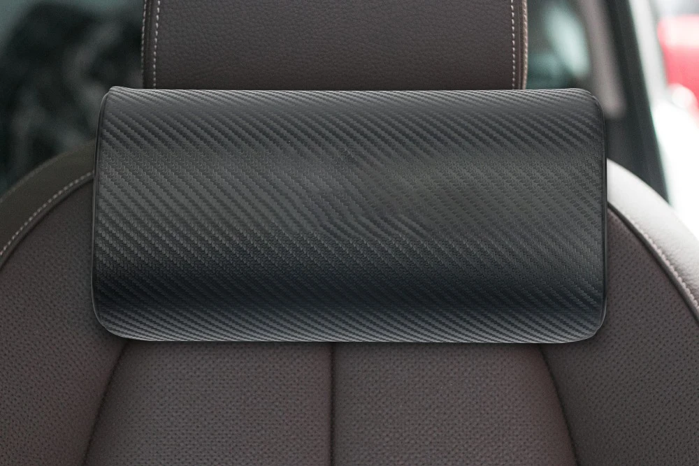 Автомобильные подушки под шею с обеих сторон искусственная кожа одиночный