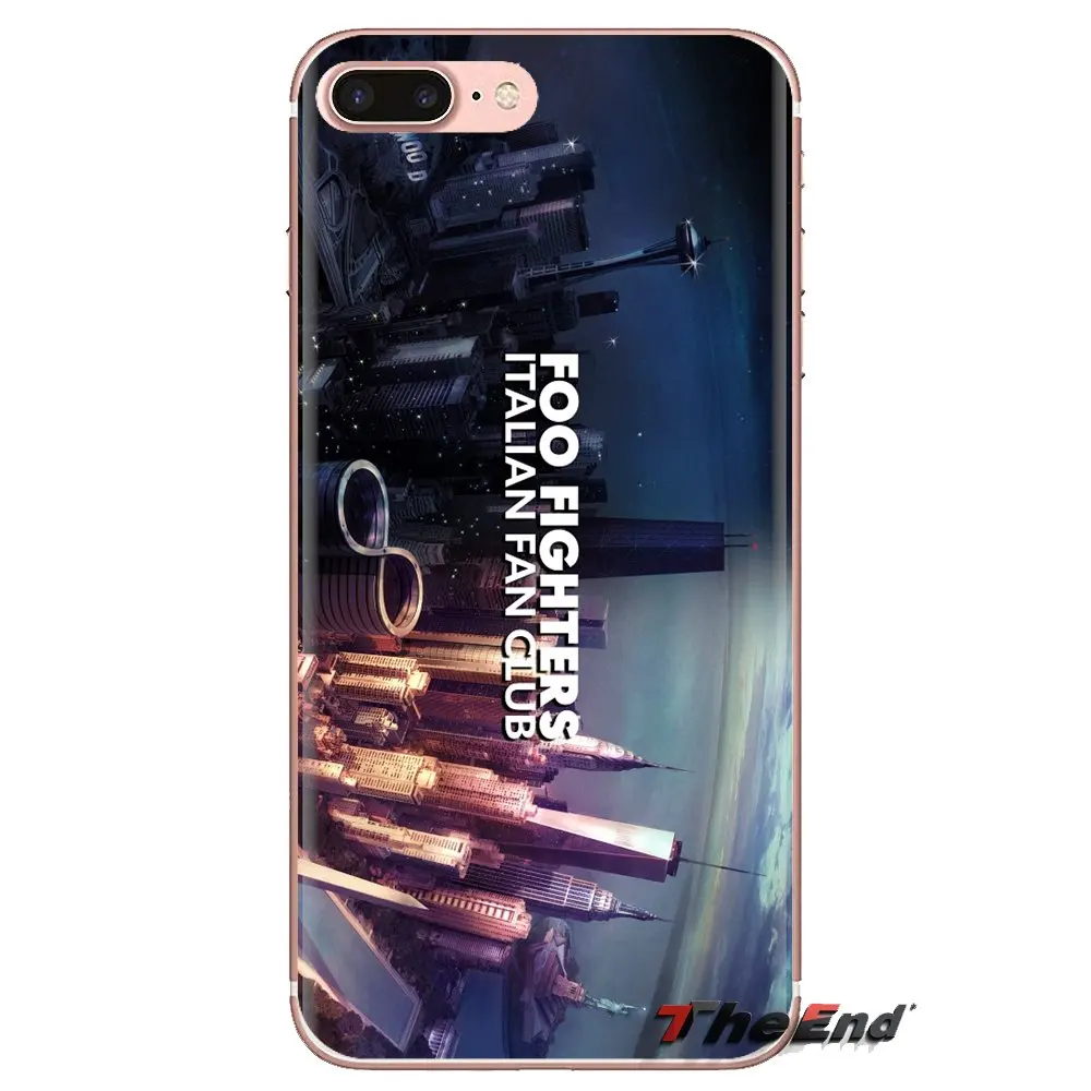 For Samsung Galaxy S2 S3 S4 S5 MINI S6 S7 edge S8 S9 Plus Note 2 3 4 5 8 Coque Fundas Foo Fighters Sonic Highways Music TPU Case |