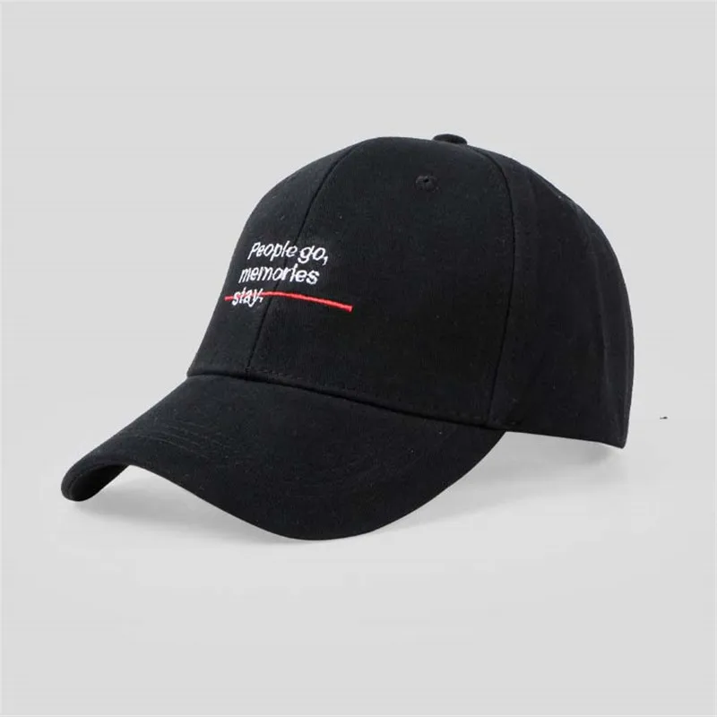 

baseball cap 2020 new fashion embroidery letter Simple All-match Unisex Shade hat casquette kpop gorras hombre snapback bone