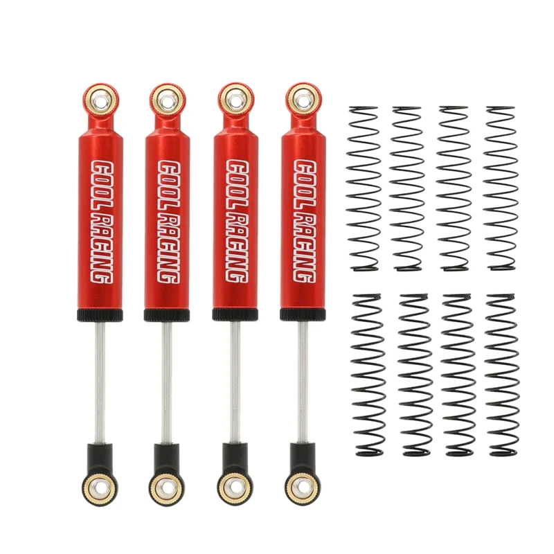 

90mm Built-in Spring/Bow Metal Shock Absorber Shock Absorber for D90 SCX10 90046 TRX-4