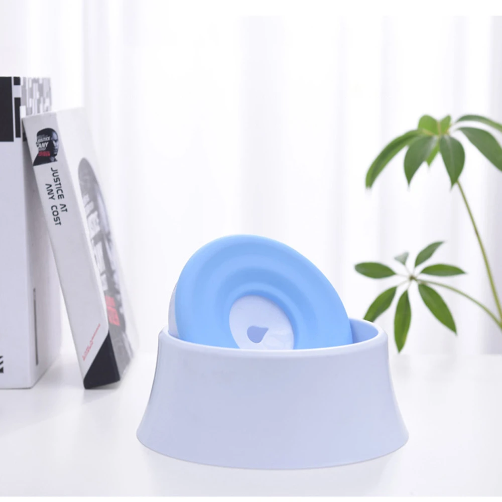 

Pet Cat Dog Water Bowl Floating Bowl Slow Water Feeder Drink Dispenser Anti-Overflow Pet Fountain 1200ml Splash-Free Water Bowl