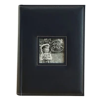 luxury leather photo album scrapbook retro black photocard insert album 6 inch 600 photos family baby photo albums collect book