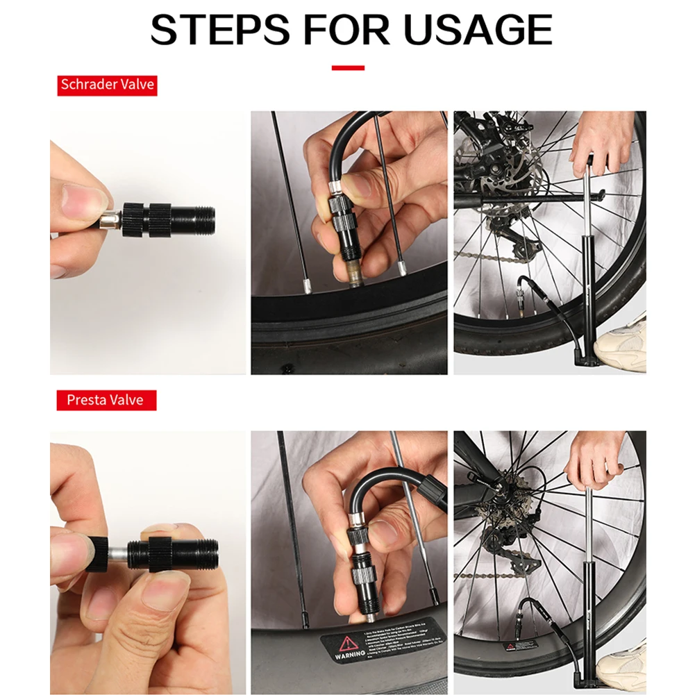 

WEST BIKING Bicycle Pump MTB Bike Motorcycle Tire Inflator Riding Equipment Mountain Bike Road Bike Ball Toy Pump