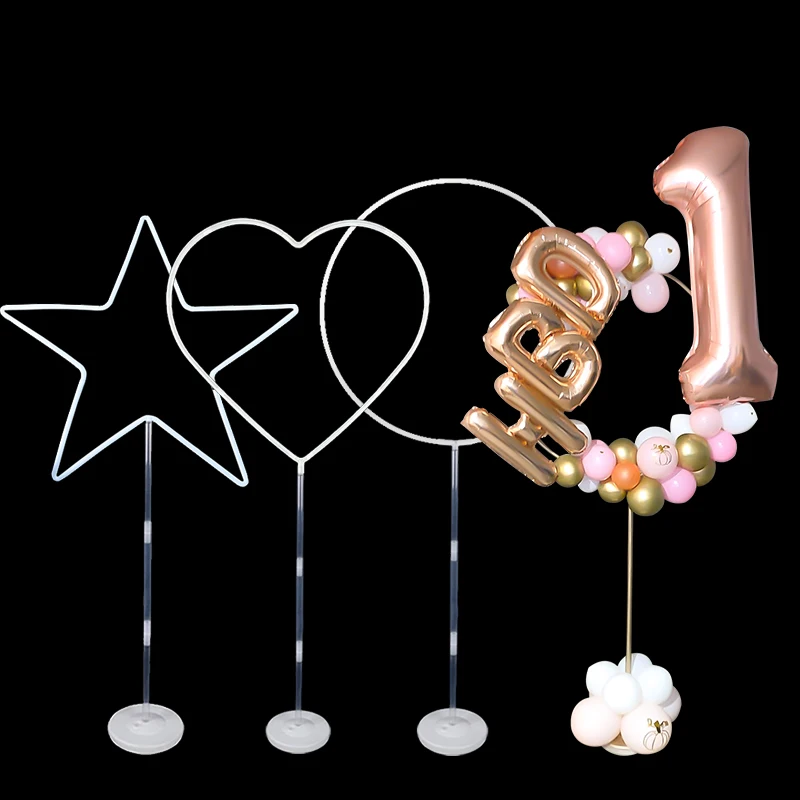 

1set Balloons Holder Column Stand Arch Kit Birthday Party Decorations Kids Adult Wedding Christmas Baby Shower Party Supplies