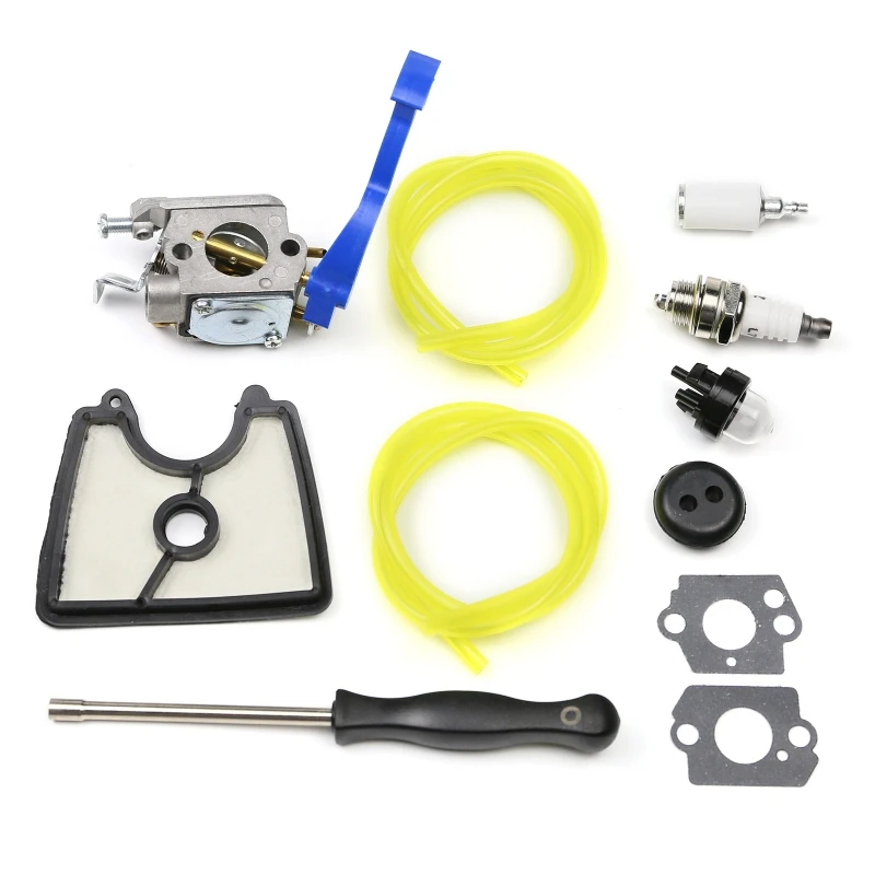 

Carburetor for 125B 125BX 125BVX Blower Carb with Air Filter Fuel Lines Gasket Power Tools