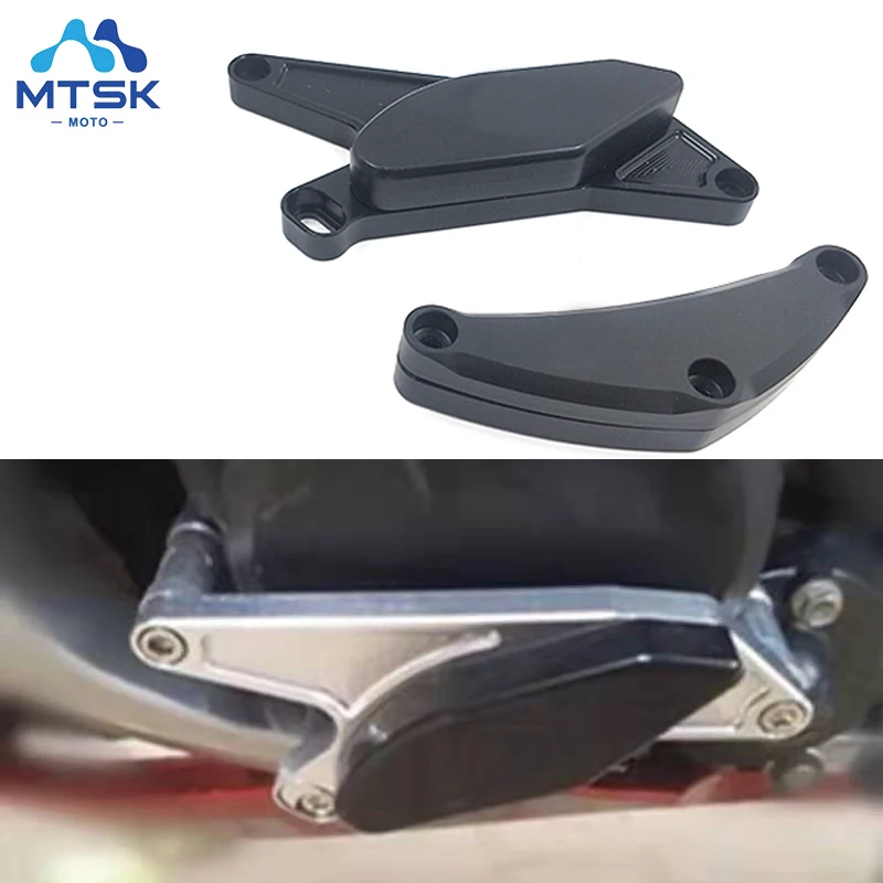 Для SUZUKI GSX-R600 GSX-R750 2006-2012 GSXR 600 750 759 K7 CNC POM Frame Slider Crash Pad чехол для двигателя Stator защита