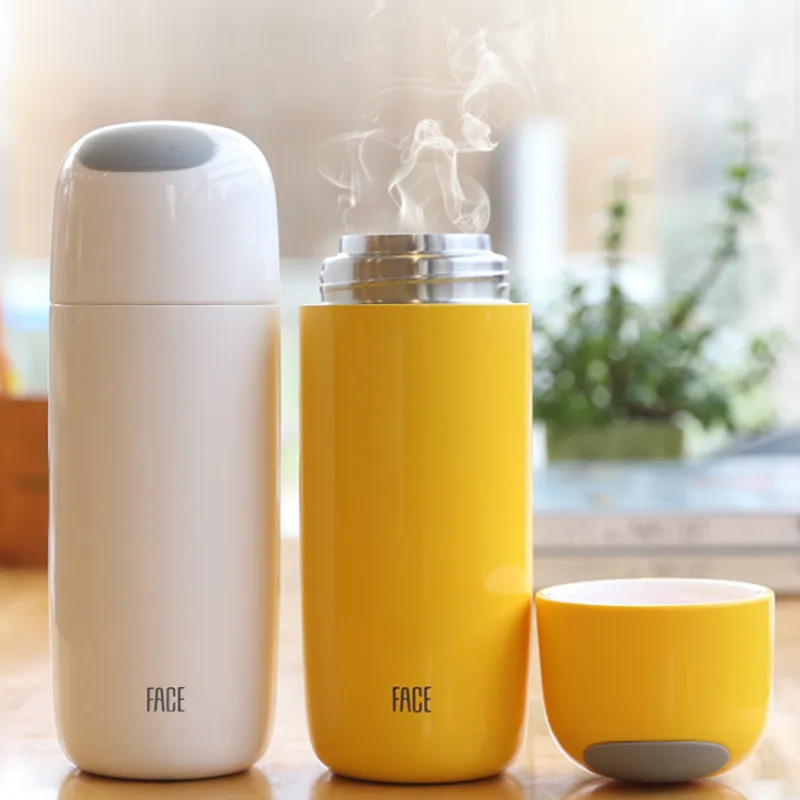 

Stainless Steel Insulation Coffee Thermos Portable Small Thermos Flask Hot Coffee Travel Isolierflasche Thermos Kawaii HH50BW