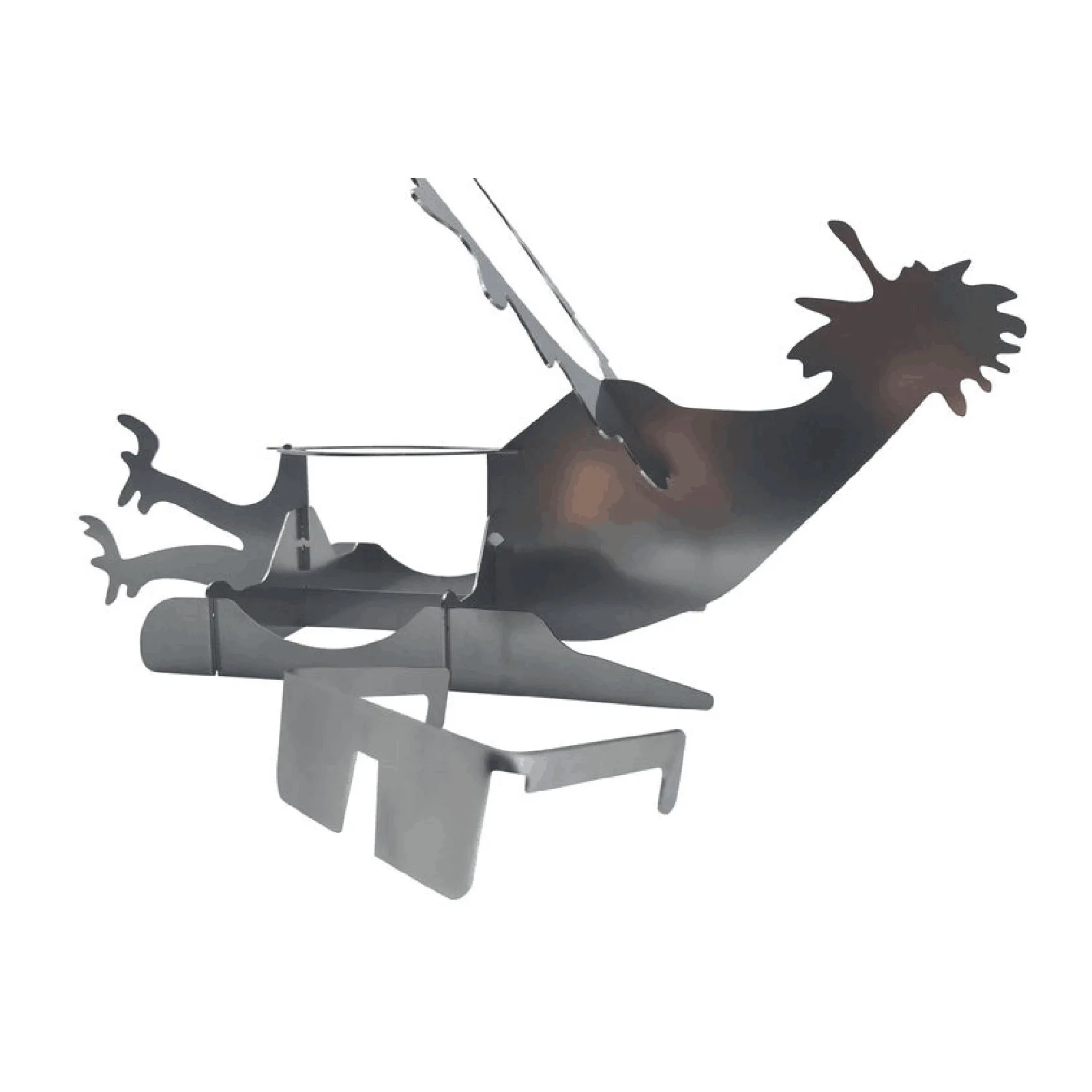 

Portable Barbecue Grilling Baking Cooking Pans Non-Stick Chicken Roaster Rack BBQ Accessories Tools Dropshipping Cool Design