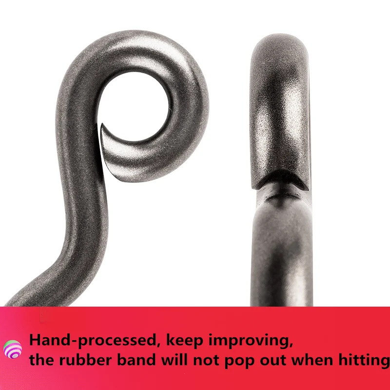 

Traditional Slingshot Stainless Steel Cold-Formed Recurve Manual High-Precision And Powerful Outdoor New Semi-Closed Slingshot