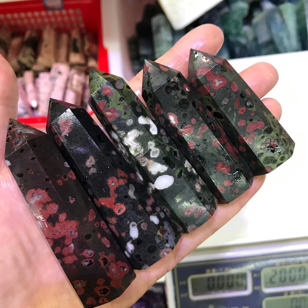 

200G Fish Roe Stone Quartz Natural Mineral Small Tower Single Point Hexagon Prisms Magic Stick Reiki Chakra Decorative Ornaments