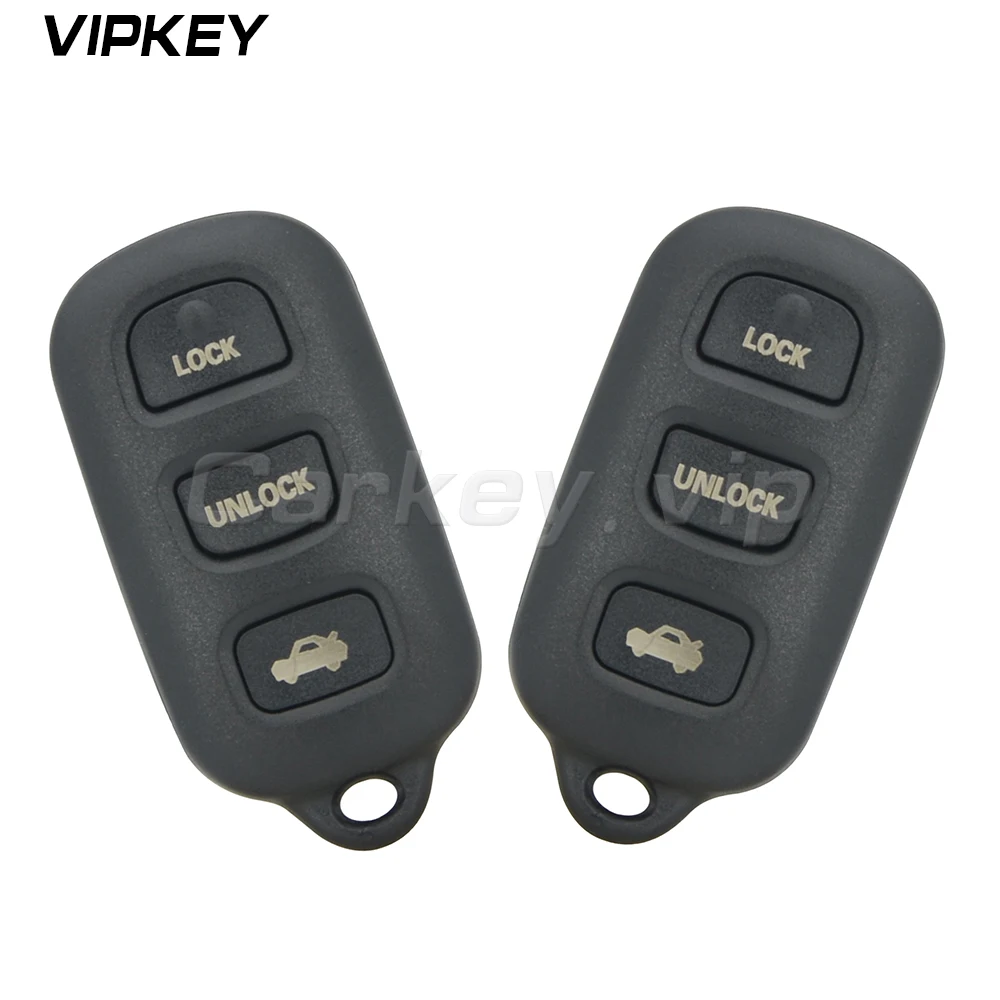 Remotekey 2 шт. дистанционный ключ брелок от машины 3 кнопки с паникой для Toyota Camry Solara