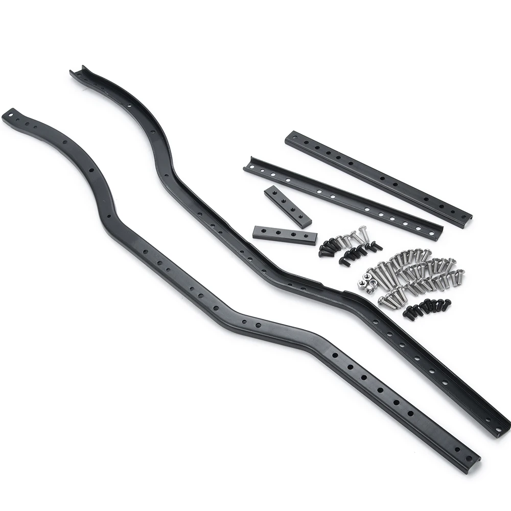 Рамка Шасси YEAHRUN рейка для Axial SCX10 90027 II 90046 90047 6x6 1/10 RC Гусеничный автомобиль