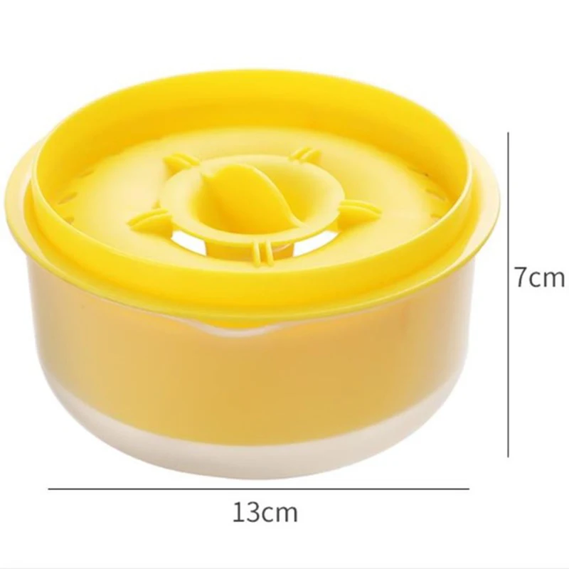 

New Plastic Egg Separator White Yolk Sifter Home Kitchen Chef Dining Cooking Gadget Egg Divider Sieve Separator Hand Egg Tools
