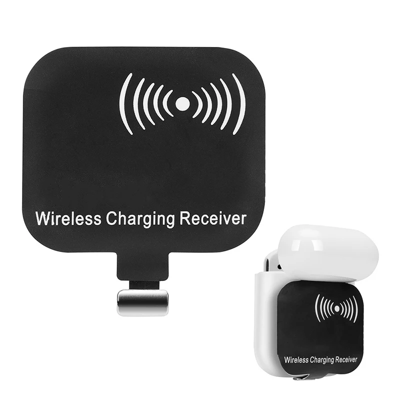 Мини беспроводное зарядное устройство защитный чехол беспроводной зарядный