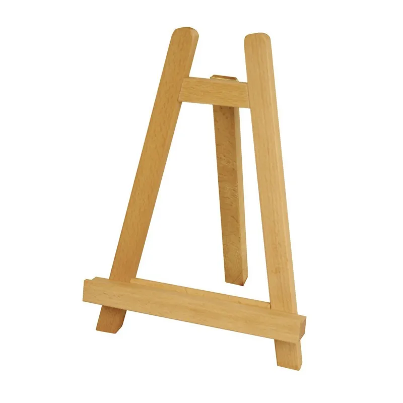 

Small 11 inch Tabletop Wood Display Artist A-Frame Easel