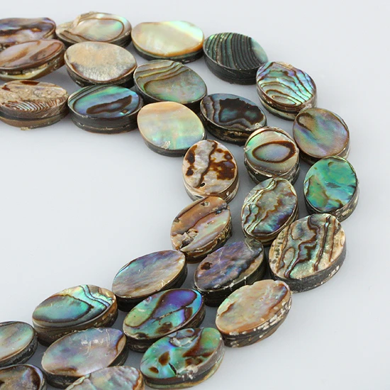 

TUMBEELLUWA Shell Beads Abalone Shell Charms For Jewelry Making DIY Necklace Bracelet Accessories