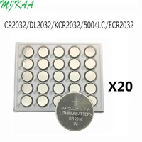 500pcs cr2032 button batteries br2032 dl2032 ecr2032 cell coin lithium battery 3v cr 2032 for watch electronic toy remote