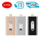 5 шт.комплект, USB флеш-накопитель, 16 ГБ, 32 ГБ, 64 ГБ, 128 ГБ