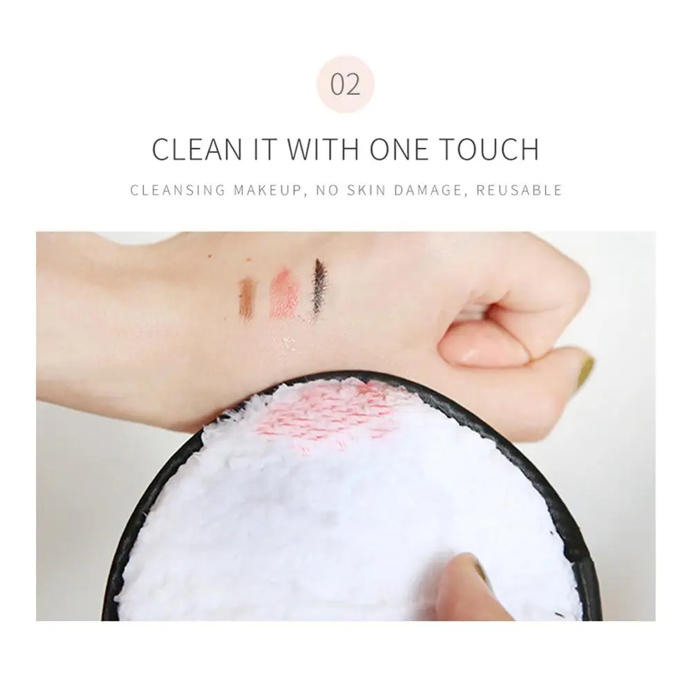 2 шт макияж спонж для снятия красоты круглый пудра лица чистый мягкий хлопковый