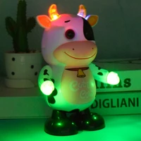 rc remote control robot multi function childrens toy will sing dance action figure gesture sensor kawaii cow birthday gifts new