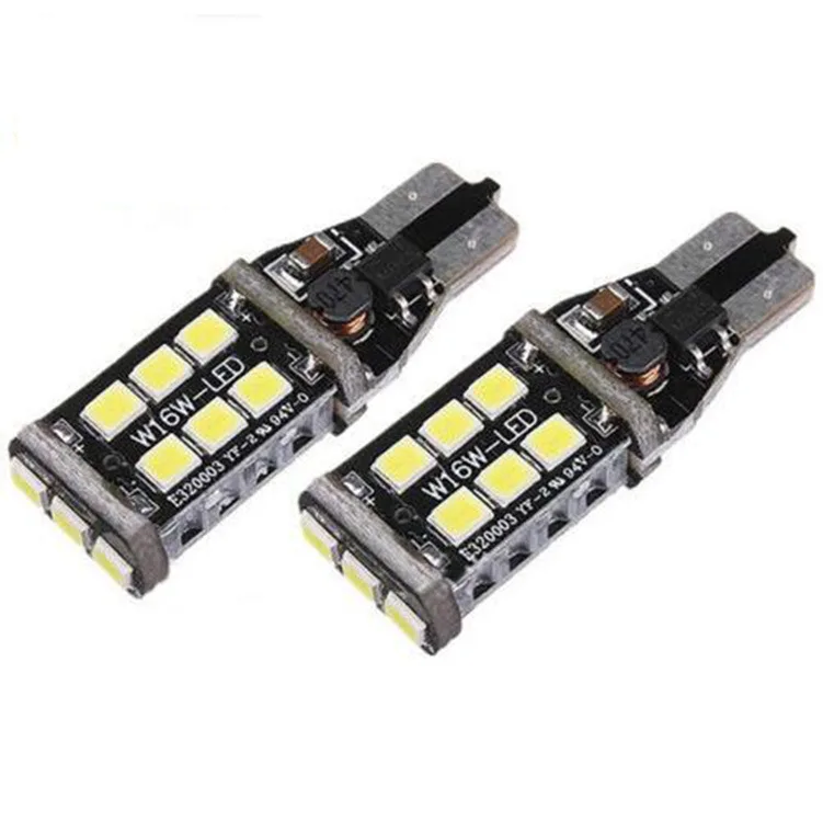 Автомобильный светодиодный светильник-Изгой декодер T15-2835-15SMD широкий дисплей