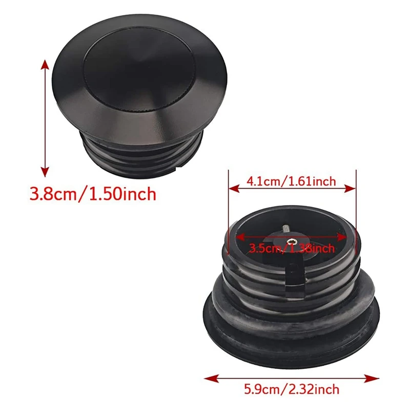 

Motorcycle Accessories for Modified Push-Type Fuel Tank Cap CNC Fuel Tank -Up Gas Cap