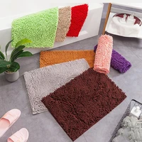 simple multifunctional decorative floor mat multi color rug solid color for bathroom