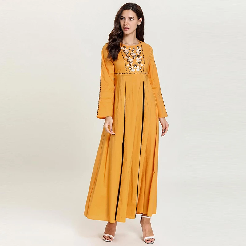 Женское платье в мусульманском стиле женская одежда Пакистане|Мусульманская