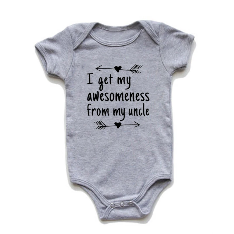 Комбинезоны для новорожденных из хлопка с забавным принтом | Мать и ребенок