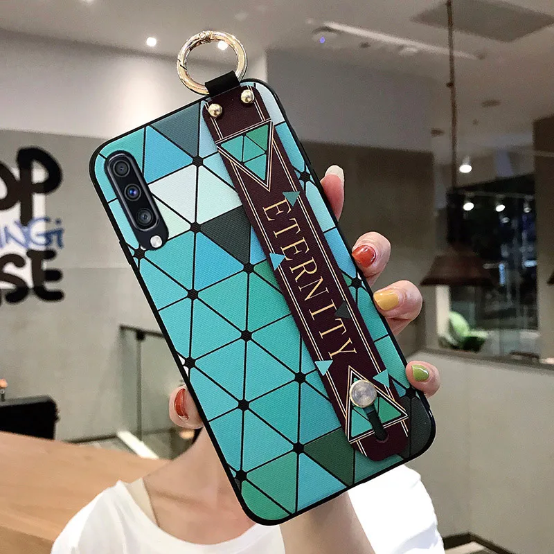 SK3-20WDLingGeBigG SoCouple для samsung Galaxy A70 A60 A50 A40 A30 A20 A10 A750 S8 S9 S10 плюс S10e Note 8, 9, 10, плюс ремешок держатель телефона чехол - Цвет: SK3-20WDLingGeBigG