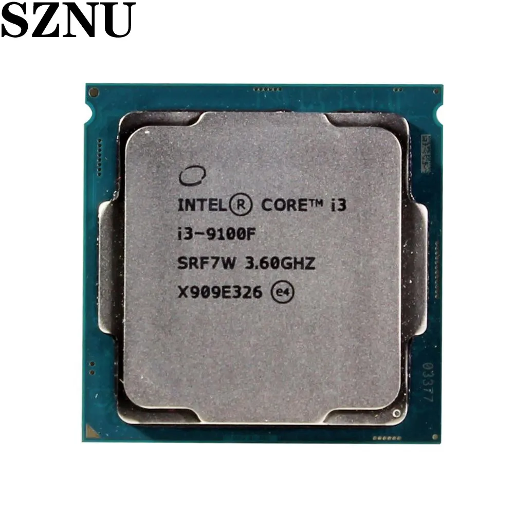 

Intel Core i3-9100F i3 9100F 3.6 GHz Quad-Core Quad-Thread CPU 65W 6M ProcessorLGA 1151