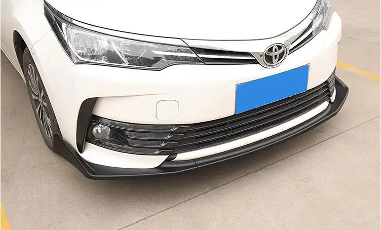 Для Toyota Corolla Body kit спойлер 2017 2018 для ABS задний передний бампер диффузор защитные