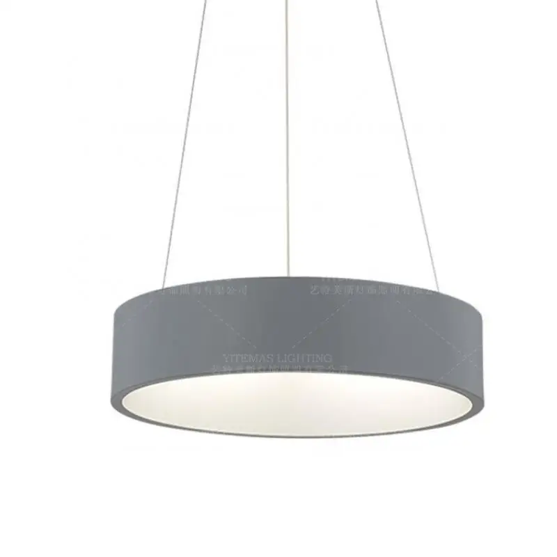 

Modern nordic kitchen decoration acrylic ring ceiling led pendant light