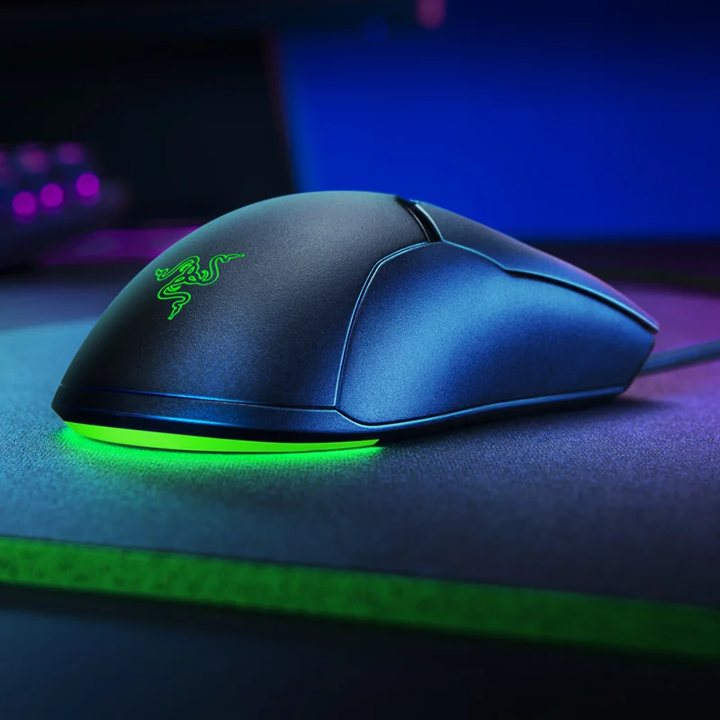 Игровая мини-мышь Razer Viper сверхлегкая оптический сенсор 8500 точек/дюйм цветная RGB